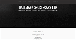 Desktop Screenshot of hallmark-cars.com